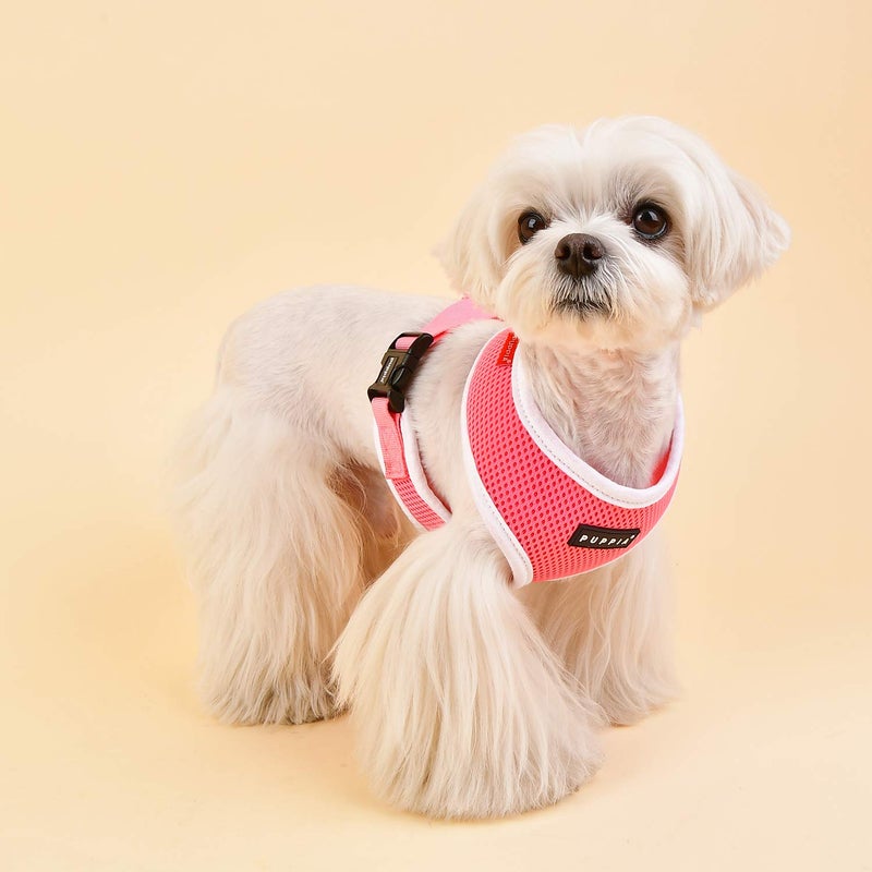 Puppia Soft Harness II - Pink - M - Image 3